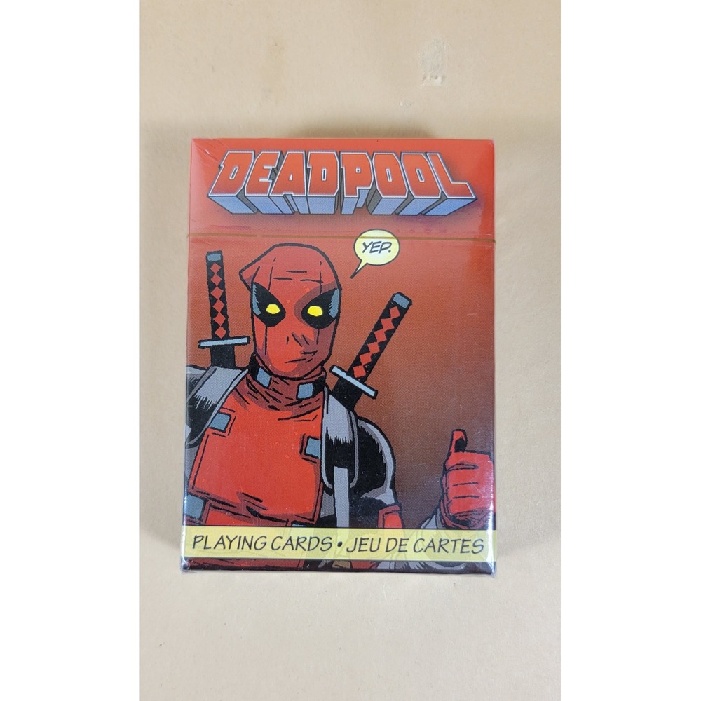 Marvel Deadpool Playing Cards 52 Unique Comic Art Images Aquarius 52-549 New